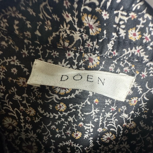 Doen Elix Black Prairie Paisley Dress in Small - Picture 11 of 16